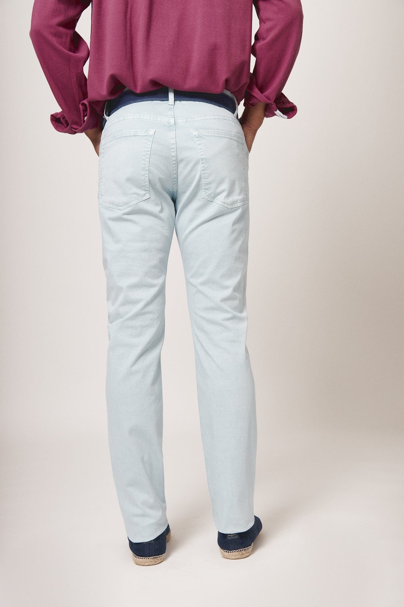 The 5 Pocket Azul Celeste-2